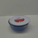 PYREX SS TINT 4.5 QT BOWL W/LID BLUE