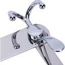 Over The Door Hooks,Coat Rack for Hanging Clothes Hat Towel (Heavy Duty Silver 1pcs)