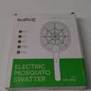 Buzbug Electric Fly Swatter, Type-C Rechargeable Mosquito Swatter, Foldable, Dual Handheld and Auto Zap Mode, 3800V Powerful Instant Bug Zapper Racket, Mosquito Bat for Indoor Outdoor Camping -WD956A