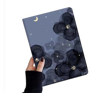 kaidisen Flower Case Compatible with iPad 6th 5th Generation Case iPad Air/Air 2 9.7 inch Flower Pattern Floral Illustration Cover with Pencil Holder,Color 30