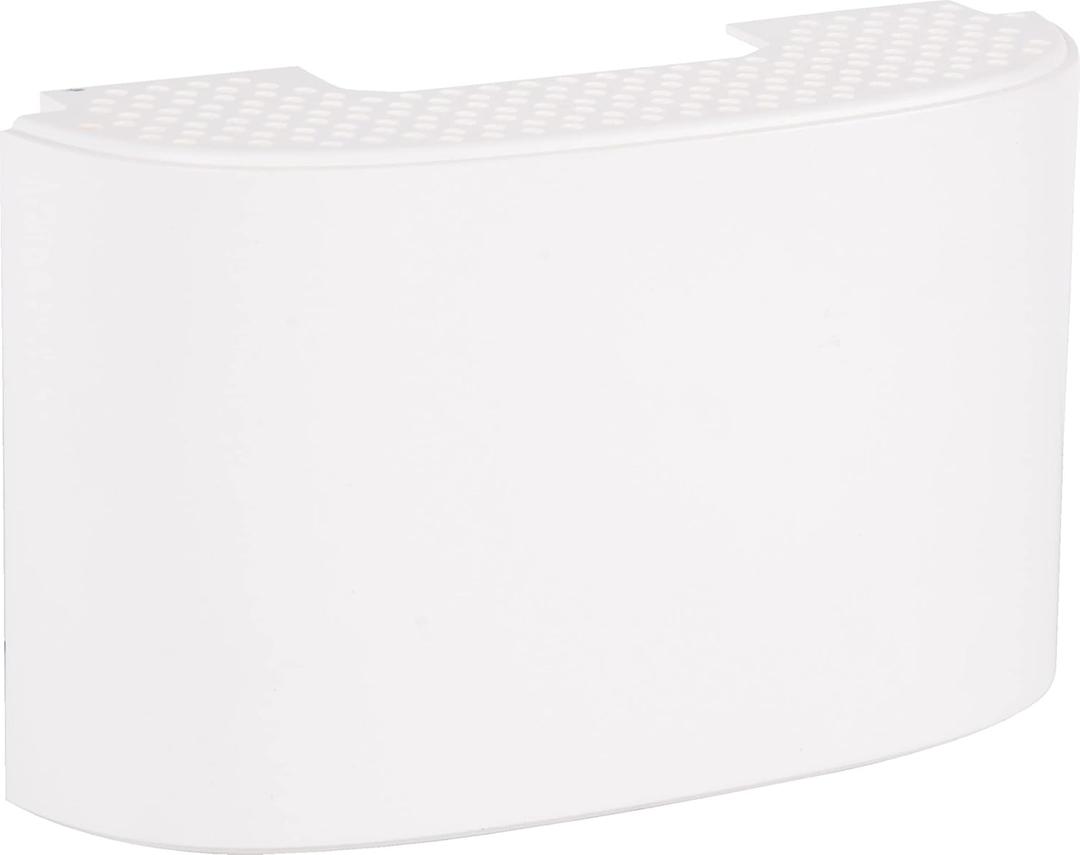 Craftmade CH2000-W Builder Curved Door Chime, 8"H x 7"W x 2"D, White