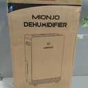 4500 Sq. Ft Dehumidifier for Basement Quilt Compressor Dehumidifiers for Home with Drain Hose, Energy Efficient, Intelligent Humidity Control, Dehumidifier for Bathroom, Bedroom, Office