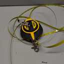 DEWALT Tape Measure, 100-Foot, Self-Lock, Solid Chrome Finish, Rubber Grip (DWHT34036L)
