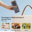 ODISON R7 Ultrasonic Dog Repeller with LED Flashlight, 50ft Range Anti-Barking Device, USB Rechargeable Dog Training Tool with 3 Modes, Waterproof Dog Deterrent for Walking, Hiking & Outdoor Safety