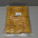 Decorative Farmhouse Fall Throw Pillow Covers 18x18 Set of 2, Mustard Maple Leaf Plush Embroidered Pillow Cases for Couch, Soft Fluffy Faux Fur Cushion Covers for Harvest Autumn Home Dcor (Mustard Yellow Stem)