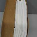 Organic Burp Cloths Baby Boy & Girl - 5-Pack Super Absorbent Cotton Burping Cloths for Babies, Soft & Plush Newborn Spit Up Rags, Infant Towels for Milk Spit Up, Unisex, Large 21" x 10" (Soft White)