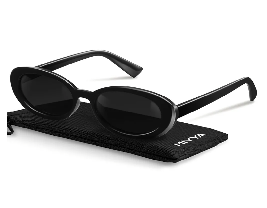 miyya Old Money Polarized Oval Sunglasses – 2025 Edition, UV400 Protection, Feather-Light Fit & Trendy Colors