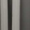 2 Sets Door Sweep Plastic PVC 1 3/4" x 36" Slide on Bottom Exterior Door Seal Strip for Weather Stripping Draft Stopper (White)
