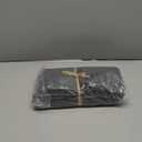 Premium Kitchen Towels, Solid Hand Towels (20”x 28”, 6 Pack) Highly Absorbent with Hanging Loop Anthracite