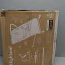 Baby Delight Highland Baby Bouncer | Infant | 0 6 Months | 3-Position Recline | Sage Tweed