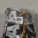 Graphic T-Shirt – Black, White & Gold/Yellow Printed Graphic Tee,2XL