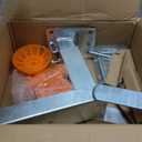 VEVOR Boat Trailer Winch Stand with Roller, Adjustable Height 14.3-21.6 Inches, Boat Winch Mount with U-Bolts for 2-3 Inches W x 3-4 Inches H Trailer Tongue, Fit for Jet Ski, Sailboat, Speedboat