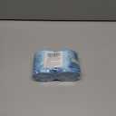 LaRibbons Christmas Wired Ribbon 2.5 inch Double Faced Blue Snowflakes and Striped Christmas Ribbon for Tree Garland, Wreath Bow, Xmas Crafts Decorations, 2 Rolls 10 Yards Total