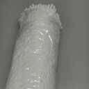 OLANLY Toilet Rugs U-Shaped 20x20, Extra Soft Absorbent Chenille Contour Bathroom Rugs for Toilet, Dry Quickly, Machine Washable, Non-Slip Bath Mat, White