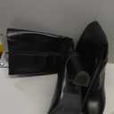 DREAM PAIRS Knee High Boots Women Chunky Heel Pointed Toe Tall Boots for Women Side Zipper Long Boots (9.5, Black-pu)