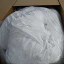 5 Inch Queen Mattress Topper Viscose Derived from Bamboo,Extra Thick Pillow Top Mattress Pad Queen Size,Cooling for Hot Sleepers,Memory Foam Filling for Pain Relief,White
