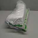 Toilet Seat Riser 3 Inch Elevated for Seniors & Handicap, Foam Padded Raised Toilet Seat Cushion, Fits Standard Elongated Toilets, Soft PU Leather Bathroom Attachment (White, 3 inches)