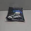 2 Pack Small Pillow, Memory Foam Mini Pillow 11 X 7 Inches for Travel, Sleeping, Nap and Neck, Knee, Lumbar Support, Tiny Cushion for Pet, Dogs (Black)