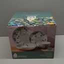 Bloomhouse Magnolia Bloom 16 Piece Double Bowl Hand Painted Stoneware Plates and Bowls Floral Dinnerware Set (Service for Four (16 Pcs)