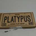 CravenSpeed Platypus License Plate Mount Compatible with Porsche Cayenne (Base, S, GTS) 2019-2023 | No Drilling | Installs in Seconds | Made of Stainless Steel & Aluminum | Made in USA