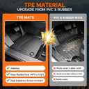 Floor Mats for Volkswagen VW Atlas Cross Sport 5 Passenger 2020-2026