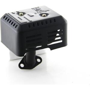 FDJ Replacement Gx160 5.5hp Gx200 6.5hp Muffler Exhaust Assembly with Exhaust Pipe and Gasket