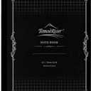 Tomoe River FP (52g/m2) Notebook by SANZEN, 5.85" x 8.27", 160 pages (80-Sheet), Soft Cover, 5mm Squared, White (SR-A5NB-HW)