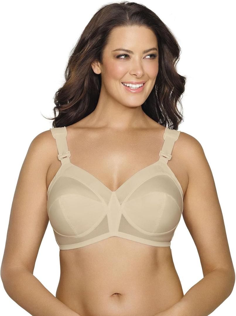 Exquisite Form 5100532 FULLY Original Wireless Full-Coverage Bra with Back Closure (Beige)