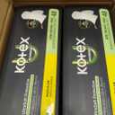 Kotex Bamboo Ultra Thin Pads with Wings, Regular Absorbency, 96 Count (2 Packs of 48)
