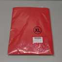 Valiamcep Women's Mini Dress Ruffle V-Neck 2024 Fashion Fall Long Sleeve Basic Ribbed Knit Slim Fitted Sexy Bodycon Pencil Dresses Red XL