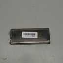 Trendy Aviator Sunglasses Women's Men's Retro 90s Rectangle Wrap Shades Oversized Style AR82372 (C3 Black/Light Brown)