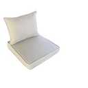 Outdoor Chair Cushions for Patio Furniture,24x24x5 Replacement Couch Cushion Set for Wicker Glider Rocking Chairs Loveseat Sectional Sofa,Thick Out Door Chair Pad Weather Fade Resistant,Sand Beige