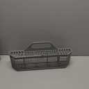 WD28X10128 Dishwasher Silverware Basket Gray By AMI PARTS Replacement (19.7"x3.8"x8.4") for GE Dishwasher, Replace WD28X10127, WD28X10131, WD28X10132