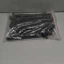 55 PCS 9 Inch Landscape Stakes, Heavy Duty Plastic Edging Anchoring Stakes for Landscape, Weed Barriers, Lawn Edging, Black .A few are pre-owned