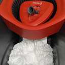 O-Cedar EasyWring Microfiber Spin Mop, Bucket Floor Cleaning System, Red, Gray, Standard
