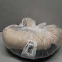 JOEJOY Rectangle Dog Bed for Large Medium Small Dogs - Washable Orthopedic Sofa Bed, Soft Breathable Puppy & Pet Cuddler, Durable Calming Dog Bed with Anti-Slip Bottom, Multiple Sizes, Beige (S(20"x 19"x 6"))