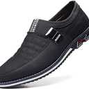 COSIDRAM Men Casual Shoes Fashion Business Luxury Dress Shoes Office Loafers Flats Sneakers for Male, Size 8
