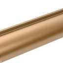 10 Pack Champagne Bronze Cabinet Cup Pulls 3.75 Inch Cabinet Handles Kitchen Cabinet Hardware Cup Pulls for Cabinets Champagne Drawer Pulls Zinc Alloy Drawer Handle (3.75"/96MM Hole Center)