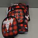 Sratte 20 Pcs Christmas Kitchen Towel Oven Mitts and Pot Holders Set Red and Black Buffalo Plaid Dish Cloths Set Heat Resistant Oven Gloves Hot Pads Reusable Dish Rags, Absorbent Towels