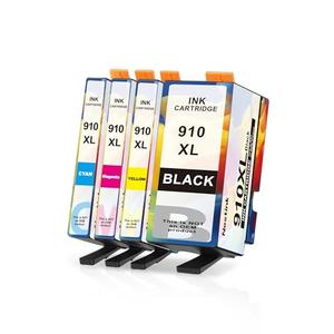 Nestink 910XL Ink Cartridges Combo Pack Replacement for HP Ink 910 XL Compatible with OfficeJet Pro 8020 8025 8028 8035 8030 8010 8015 8018 8022 Printer (1 Black,1 Cyan,1 Magenta,1 Yellow)