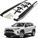 SAREMAS Foot Steps for Toyota RAV4 2019-2022 2023 2024 2025 Running Boards Side Step nerf Bars Pedal Protector Accessories