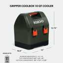 Igloo Gripper CoolBox 10 Qt Cooler, Sportsman, 10 quarts