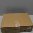 Sunhoo Bread Box for Kitchen Countertop Wooden Bread Storage Container Bin 2 Layer Breadbox Holder Large Capacity Keeper Vintage Farmhouse Food Organizer Pantry Shelf Acrylic Window（Black）