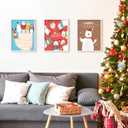  upsimples 12x16 Picture Frame White 3 Pack, Scratch-Proof Poster Frames 12 x 16 for Photo Gallery - Slide-In Strips, Horizontal or Vertical Wall Mounting, White