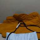 Large Dog Heating Pad Waterproof Electric Heated Beds, Pet Pads for Indoor Outdoor, Adjustable Temperature, Chew Resistant Cord, Washable Maple Leaf Shaped Cat Heating Pad Non Slip Bottom(35"X27") (Medium, Yellow)