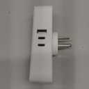 Surge Protector Outlet Extender with Rotating Plug, Multi Plug Outlet Extender with 4 Splitter and 2 USB Ports & 2 USB C Wall Charger, 3 Side Swivel Splitter for Home Office Dorm Travel