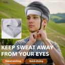 2 Pieces Skull Cap for Men Women Helmet Liner Cooling Hat Beanie Breathable Running Cycling Hat