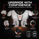 Legion Youth Football Shoulder Pads, Patents Pending, Lightweight, Optimized Mobility, Enhanced Impact Protection, Industry-Best Ventilation and Cooling (M-80, X-Small)