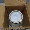 GLING [1 Count 64 oz. Wide-Mouth Glass Mason Jars with Metal Airtight Lids and Bands 2 Quart Large For Preserving, & Meal Prep