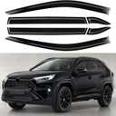 Window Visors Rain Guards for Toyota Rav4 2019 2020 2021 2022 2023 2024 Side Window Deflectors Vent Visor